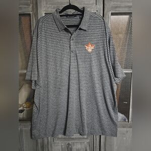 Men's 2x, Cutter & Buck Gray Polo W/ Throwback UT Embroidered Logo